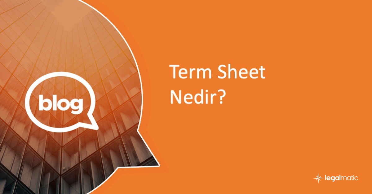 Legalmatic Blog term sheet