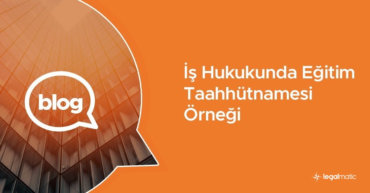 is hukukunda egitim taahhutnamesi ornegi